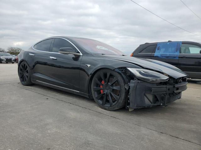 5YJSA1E46KF331936 - 2019 TESLA MODEL S Սև լուսանկար 4