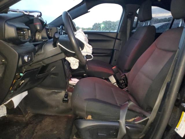 1FM5K8AB1MGB47046 - 2021 FORD EXPLORER POLICE INTERCEPTOR Czarny zdjęcie 7