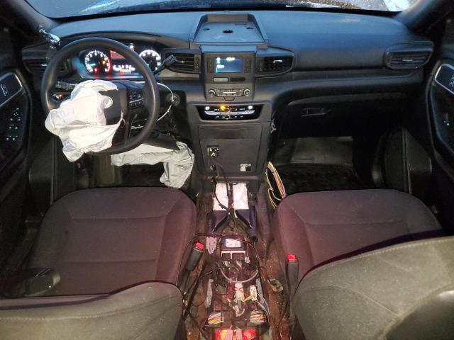 1FM5K8AB1MGB47046 - 2021 FORD EXPLORER POLICE INTERCEPTOR Czarny zdjęcie 8