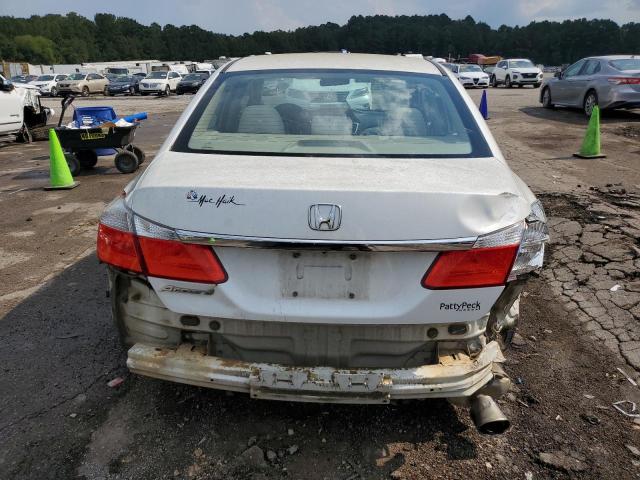 1HGCR2F36DA147330 - 2013 HONDA ACCORD LX WHITE photo 6
