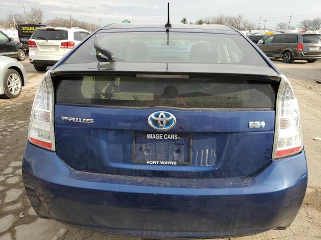 JTDKN3DU2A0209699 - 2010 TOYOTA PRIUS BLUE photo 6