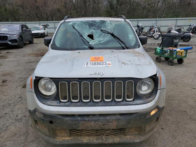 ZACCJAAB6HPE80356 - 2017 JEEP RENEGADE SPORT SILVER photo 5