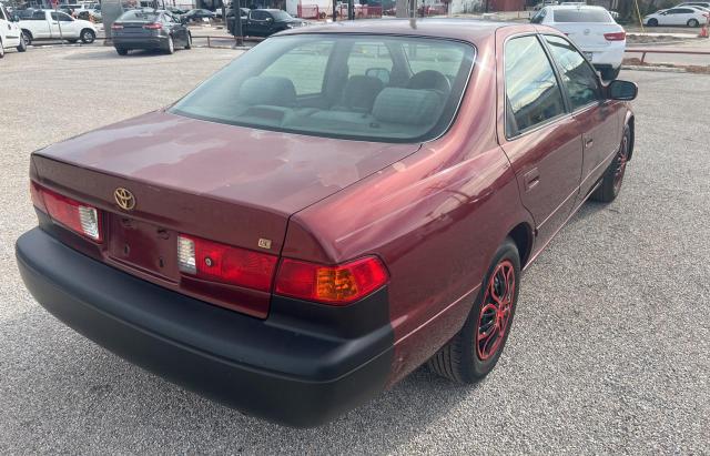 JT2BG22K110560232 - 2001 TOYOTA CAMRY CE MAROON photo 4