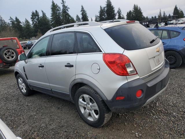 3GNAL2EK0ES644042 - 2014 CHEVROLET CAPTIVA LS SILVER photo 2