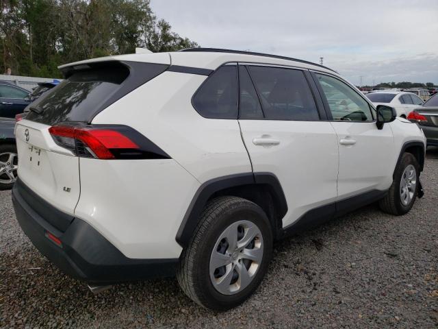 JTMH1RFV0KD505281 - 2019 TOYOTA RAV4 LE WHITE photo 3