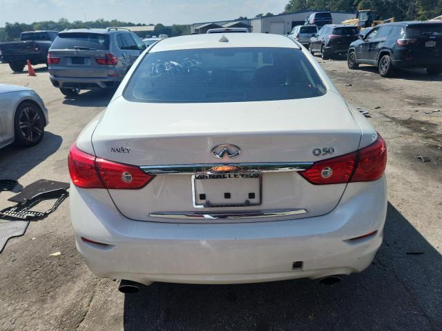 JN1CV7AP9GM201419 - 2016 INFINITI Q50 BASE თეთრი ფოტო 6