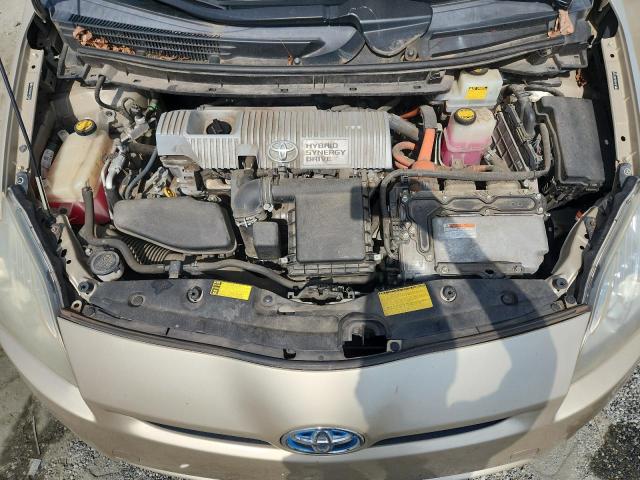JTDKN3DU3B0274305 - 2011 TOYOTA PRIUS GOLD photo 11