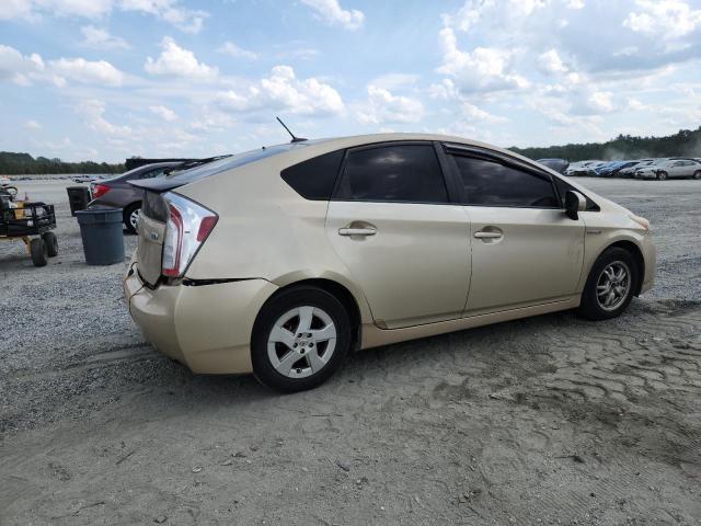 JTDKN3DU3B0274305 - 2011 TOYOTA PRIUS GOLD photo 3
