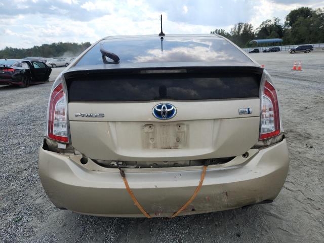 JTDKN3DU3B0274305 - 2011 TOYOTA PRIUS GOLD photo 6