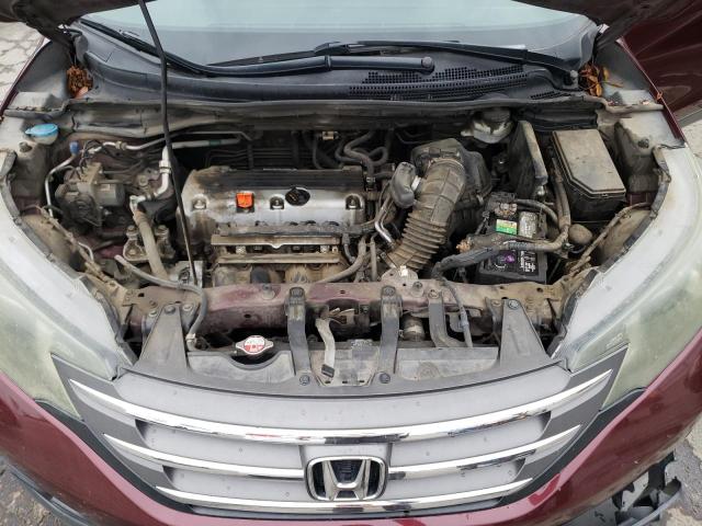 5J6RM3H70EL044935 - 2014 HONDA CR-V EXL BURGUNDY photo 12