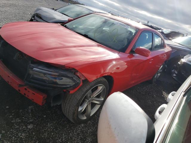 2C3CDXHG4FH730093 - 2015 DODGE CHARGER SXT RED photo 1