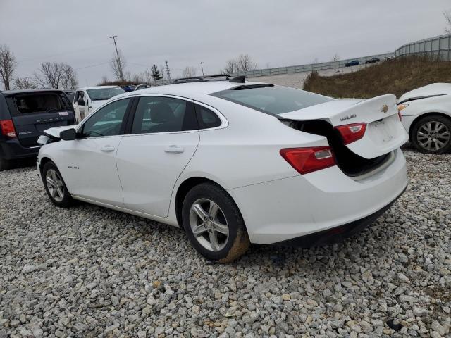 1G1ZC5STXLF080758 - 2020 CHEVROLET MALIBU LS WHITE photo 2