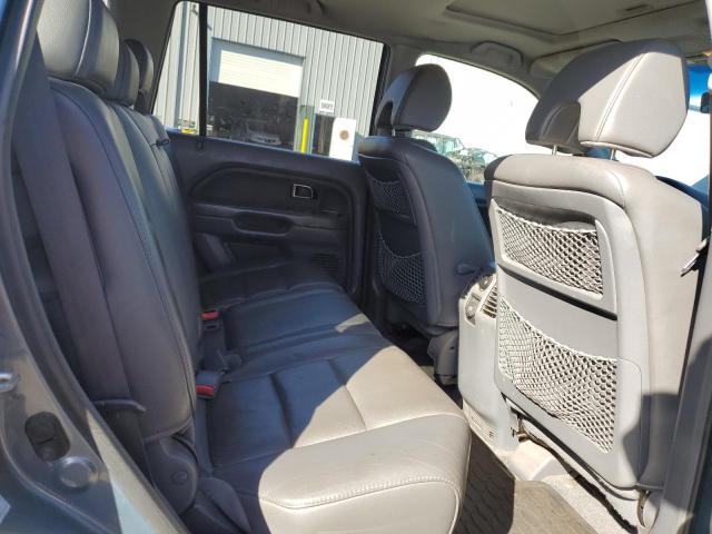 2HKYF18546H528272 - 2006 HONDA PILOT EX BLUE photo 10