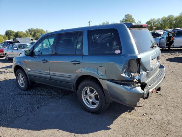 2HKYF18546H528272 - 2006 HONDA PILOT EX BLUE photo 2