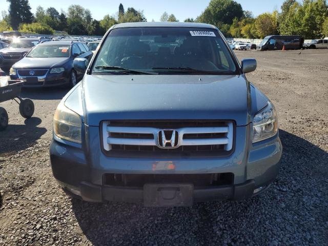2HKYF18546H528272 - 2006 HONDA PILOT EX BLUE photo 5