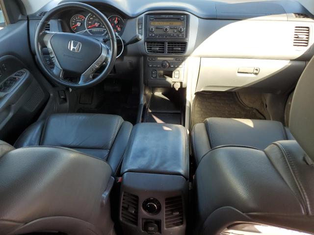 2HKYF18546H528272 - 2006 HONDA PILOT EX BLUE photo 8