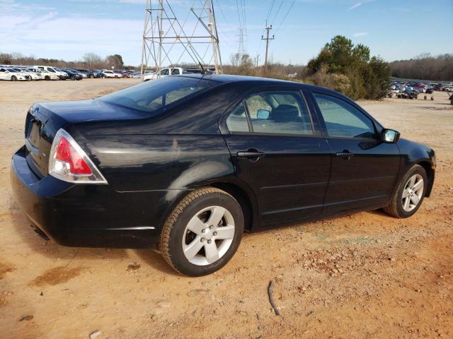 3FAHP07Z87R249066 - 2007 FORD FUSION SE BLACK photo 3