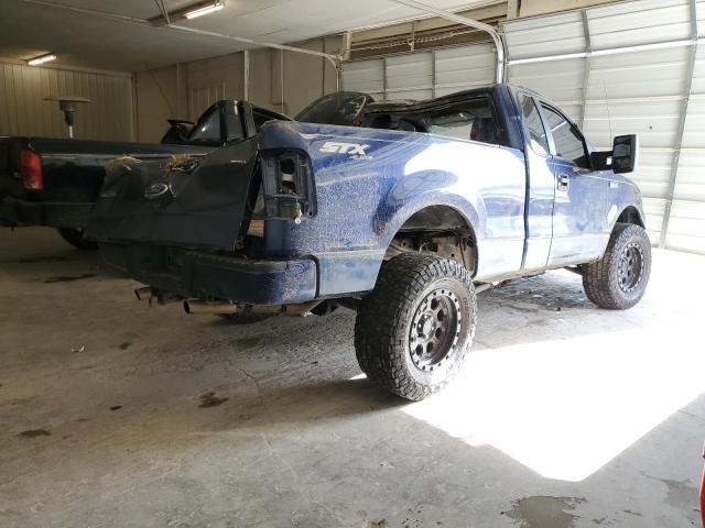 1FTRF14W47KC10500 - 2007 FORD F150 BLUE photo 3