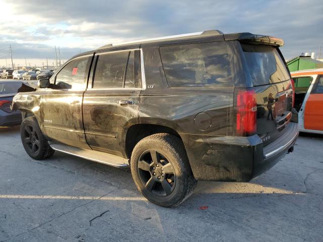 1GNSCCKC7FR217257 - 2015 CHEVROLET TAHOE C1500 LTZ BLACK photo 2