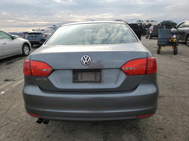 3VW2K7AJ9EM239650 - 2014 VOLKSWAGEN JETTA BASE GRAY photo 6