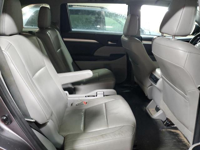 5TDKKRFH4FS073690 - 2015 TOYOTA HIGHLANDER XLE GRAY photo 10