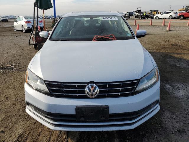 3VWL17AJ7JM254827 - 2018 VOLKSWAGEN JETTA SEL WHITE photo 5