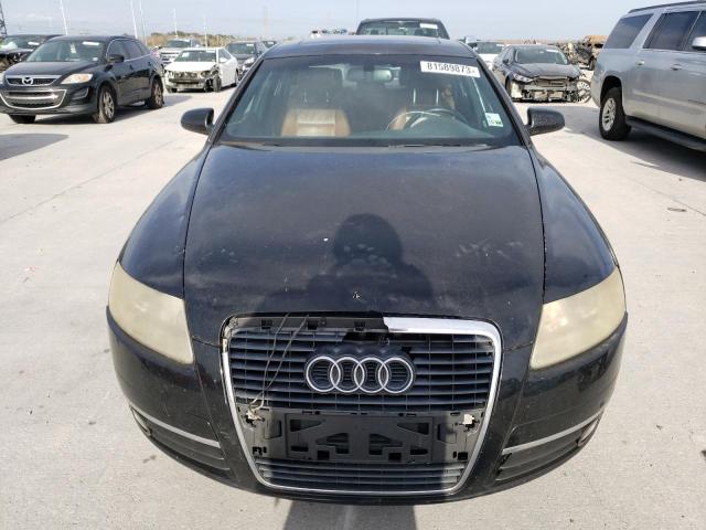 WAUAH74F57N010828 - 2007 AUDI A6 3.2 BLACK photo 5