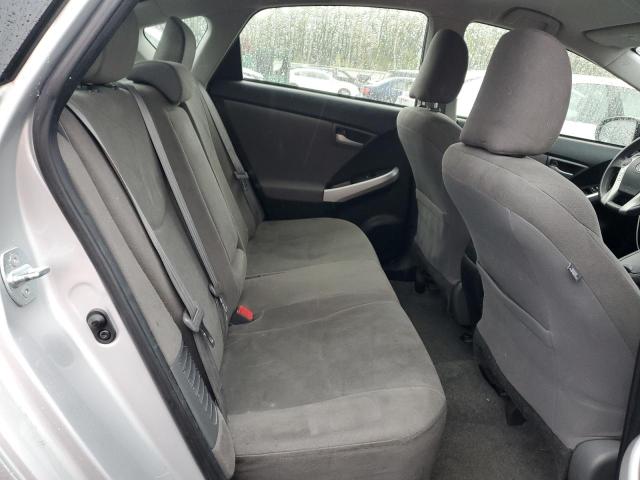 JTDKN3DU8F0438699 - 2015 TOYOTA PRIUS SILVER photo 10