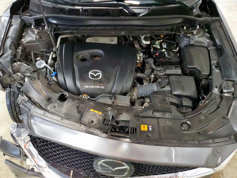 JM3KFACM3M1382074 - 2021 MAZDA CX-5 TOURING Сірий фото 12