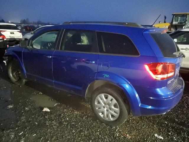 3C4PDDAG7FT634259 - 2015 DODGE JOURNEY SE BLUE photo 2