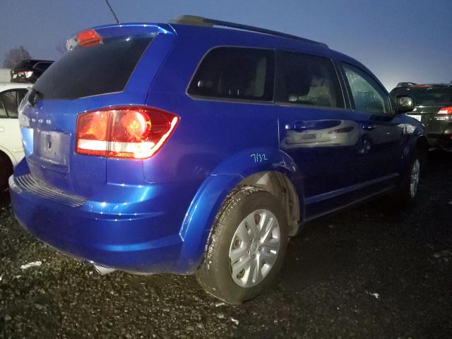 3C4PDDAG7FT634259 - 2015 DODGE JOURNEY SE BLUE photo 3