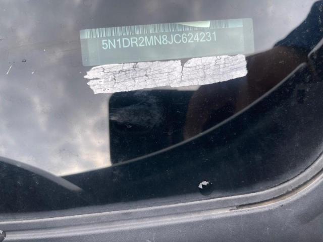 5N1DR2MN8JC624231 - 2018 NISSAN PATHFINDER S 银色 照片 10