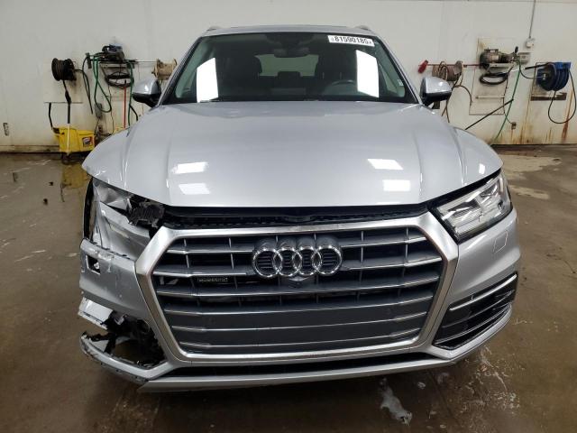 WA1CNAFY9J2020250 - 2018 AUDI Q5 PRESTIGE SILVER photo 5