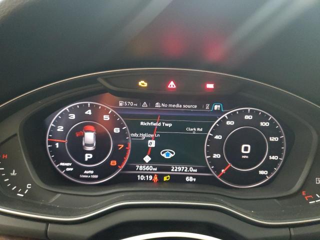 WA1CNAFY9J2020250 - 2018 AUDI Q5 PRESTIGE SILVER photo 9