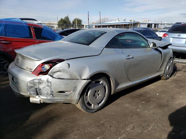 JTHFN48Y220023035 - 2002 LEXUS SC 430 SILVER photo 3