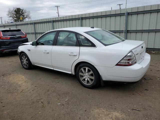 1FAHP24W28G105057 - 2008 FORD TAURUS SEL WHITE photo 2