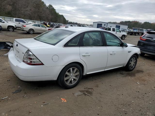 1FAHP24W28G105057 - 2008 FORD TAURUS SEL WHITE photo 3