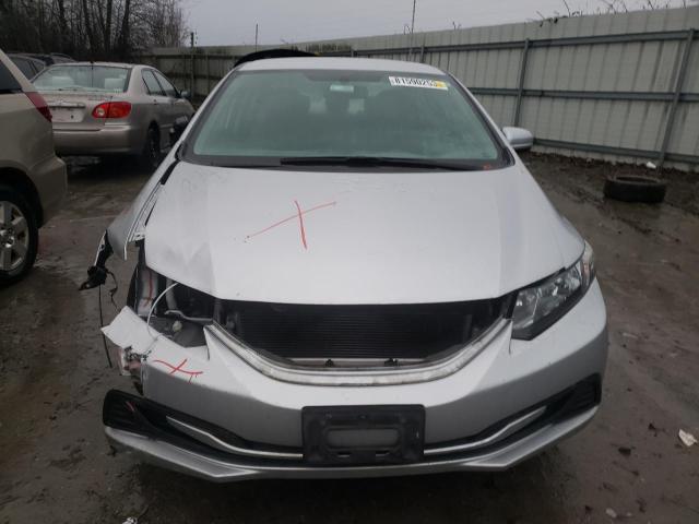 19XFB2F5XFE257461 - 2015 HONDA CIVIC LX SILVER photo 5