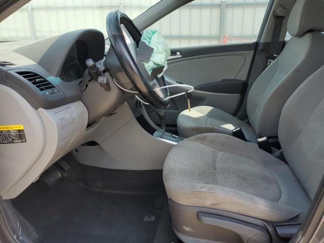 KMHCT4AE1CU179115 - 2012 HYUNDAI ACCENT GLS გრაფიტი ფოტო 7