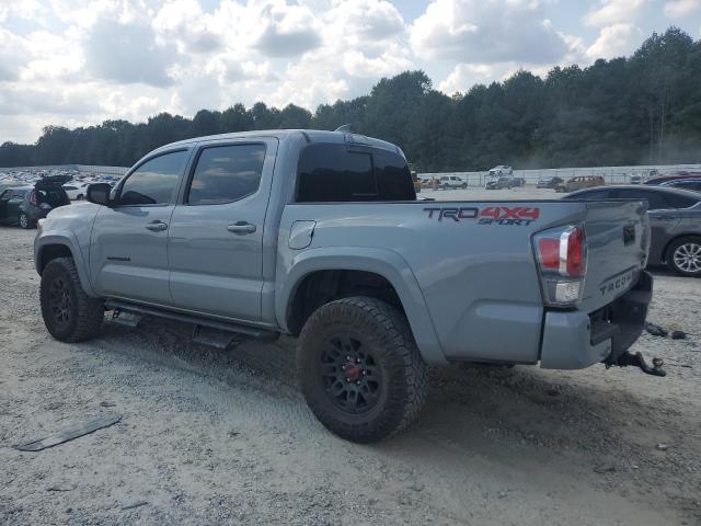 5TFCZ5AN9MX275163 - 2021 TOYOTA TACOMA DOUBLE CAB GRAY photo 2