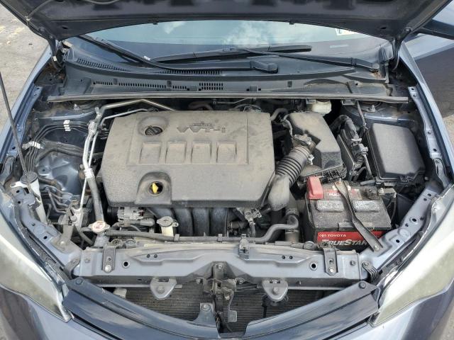 2T1BURHE4HC836929 - 2017 TOYOTA COROLLA L GRAY photo 11