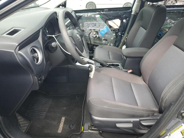 2T1BURHE4HC836929 - 2017 TOYOTA COROLLA L GRAY photo 7