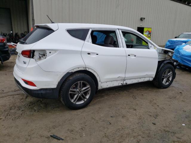 5NMZTDLB6JH089786 - 2018 HYUNDAI SANTA FE S WHITE photo 3