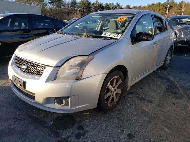 3N1AB6AP6CL641239 - 2012 NISSAN SENTRA 2.0 SILVER photo 1