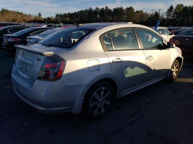 3N1AB6AP6CL641239 - 2012 NISSAN SENTRA 2.0 SILVER photo 3