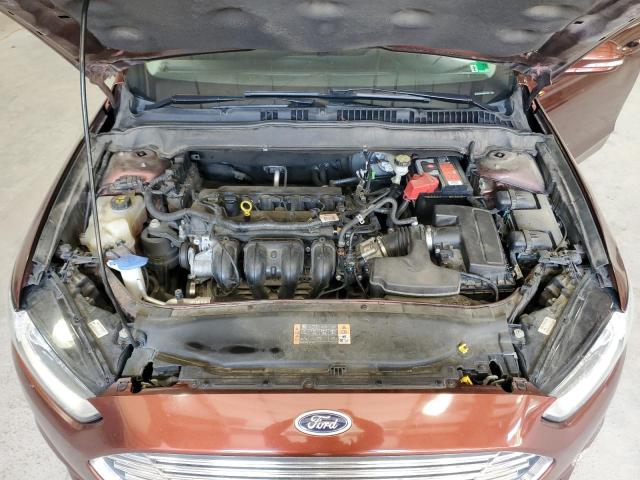 3FA6P0H75GR271899 - 2016 FORD FUSION SE 棕色 照片 11