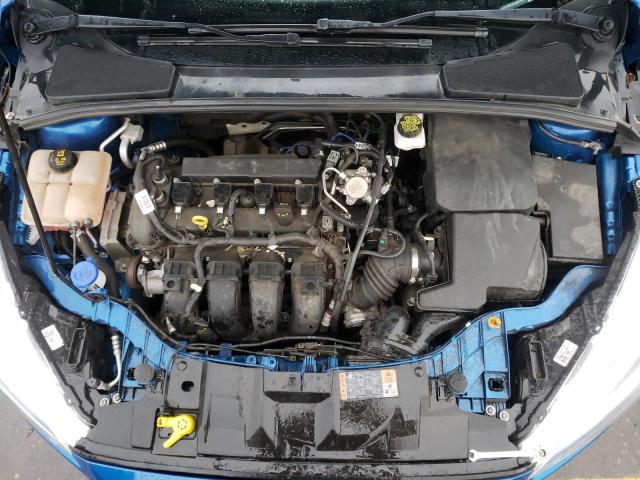 1FADP3K22JL261391 - 2018 FORD FOCUS SE BLUE photo 11