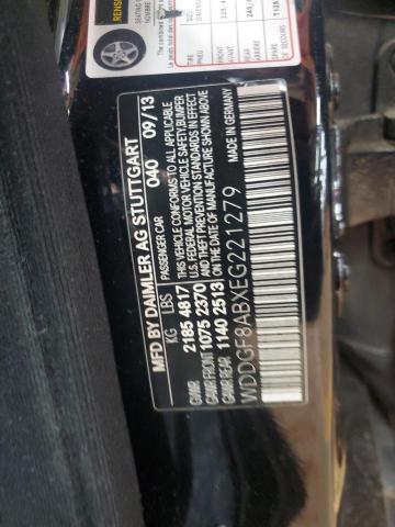 WDDGF8ABXEG221279 - 2014 MERCEDES-BENZ C 300 4MATIC BLACK photo 12