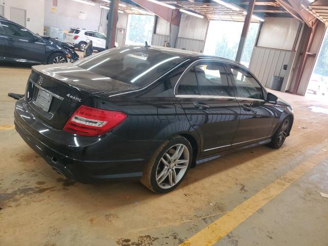 WDDGF8ABXEG221279 - 2014 MERCEDES-BENZ C 300 4MATIC BLACK photo 3