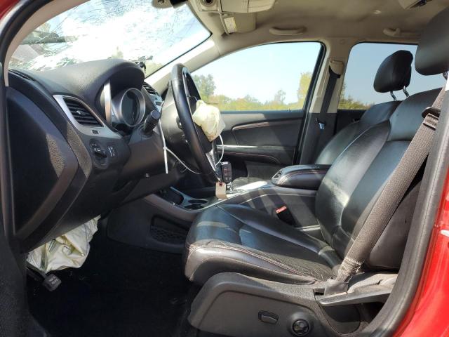 3C4PDCEG9JT340407 - 2018 DODGE JOURNEY GT წითელი ფოტო 7